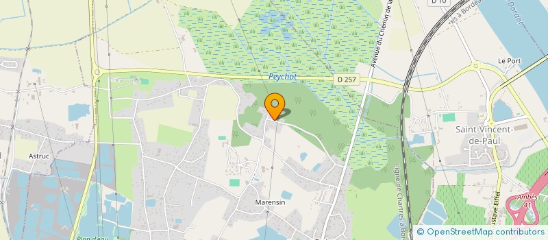 localisation de l'entreprise COTRABAT  AMBARES-ET-LAGRAVE