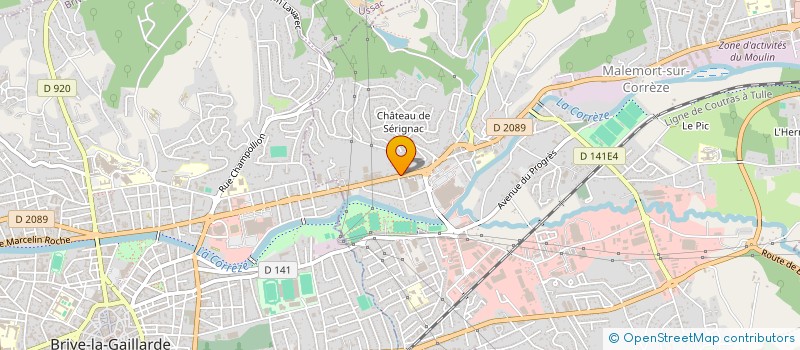 localisation de l'entreprise COTRACO à MALEMORT