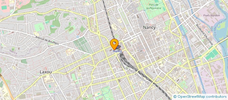localisation de l'entreprise COTRAG TRANSPORTS à NANCY