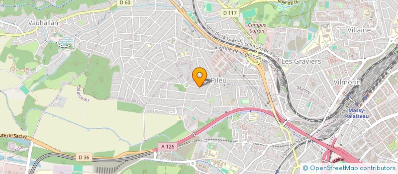 localisation de l'entreprise COTRAMEX  PALAISEAU