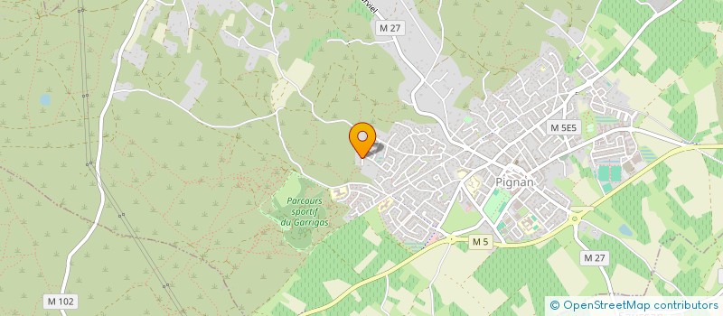 localisation de l'entreprise COTREMED SARL  PIGNAN