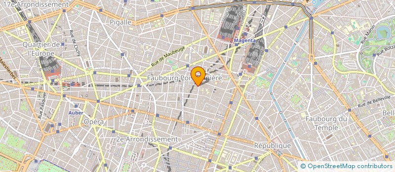 localisation de l'entreprise COTREX à PARIS