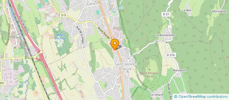 localisation de l'entreprise COTRO-DESSEIGNE  CHALLES-LES-EAUX