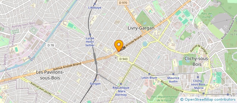 localisation de l'entreprise COTRONE CONSTRUCTIONS  LIVRY-GARGAN