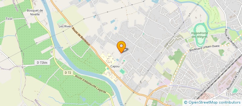 localisation de l'entreprise COTTAGE 40  MONTAUBAN