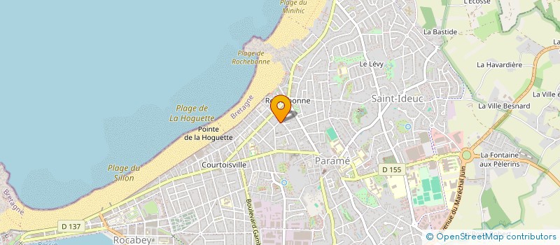 localisation de l'entreprise COTTAGE PROPERTY  SAINT-MALO