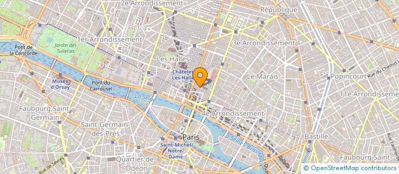 localisation de l'entreprise COTTAGE SOFT INDUSTRY à PARIS
