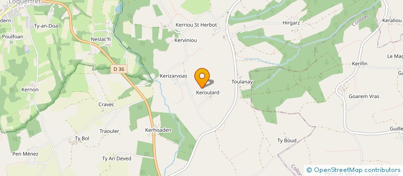 localisation de l'entreprise COTTAGES BRETONS à PLONEVEZ-DU-FAOU