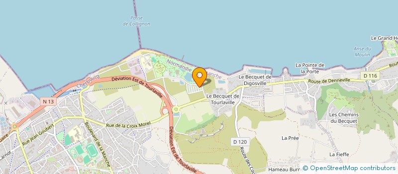 localisation de l'entreprise COTTAGES DE COLLIGNON à CHERBOURG-EN-COTENTIN