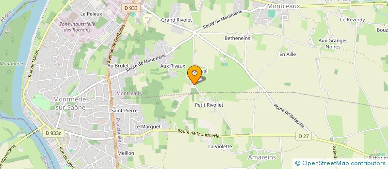 localisation de l'entreprise COTTE COT  MONTCEAUX