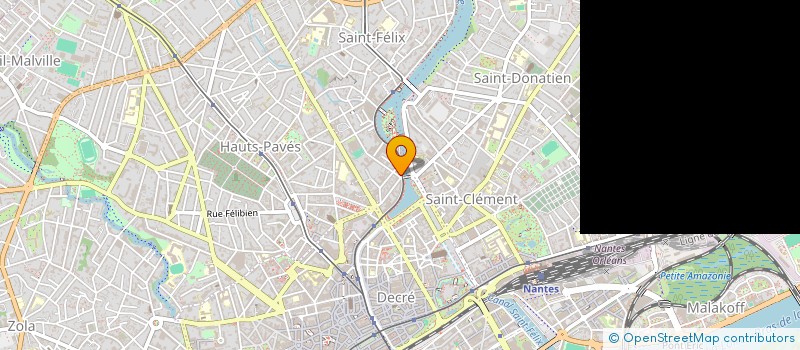 localisation de l'entreprise COTTESS à NANTES