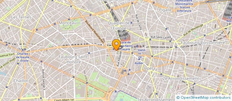 localisation de l'entreprise COTTET DUMOULIN ET SCHONFELD à PARIS
