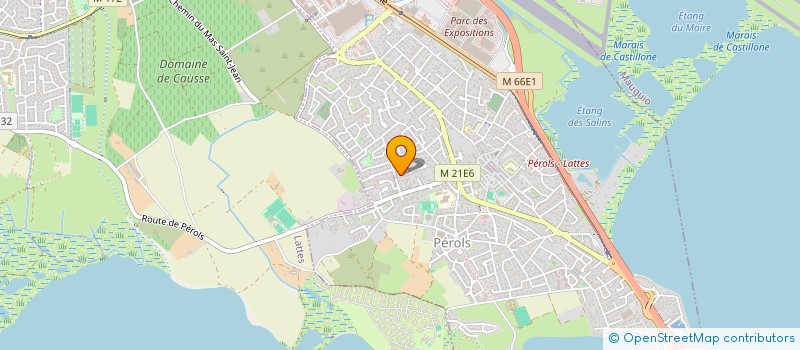 localisation de l'entreprise COTTET IMMO  PEROLS