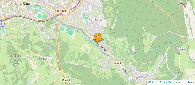 localisation de l'entreprise COTTIER CONSEILS à PERRIGNY