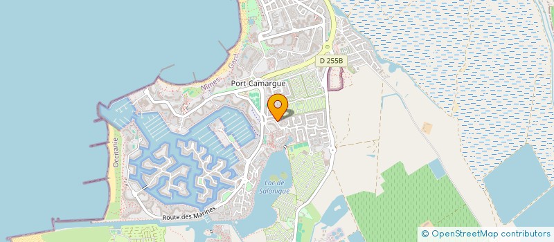 localisation de l'entreprise COTTIN-DESCOLLONGES  LE GRAU-DU-ROI