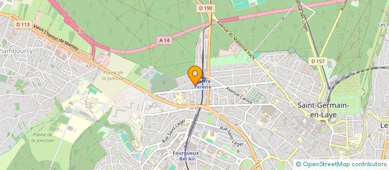 localisation de l'entreprise COTTIN IMMOBILIER à SAINT-GERMAIN-EN-LAYE