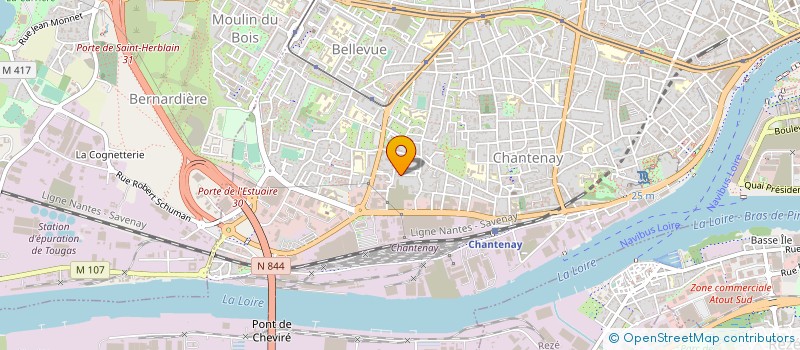 localisation de l'entreprise COTTON à NANTES
