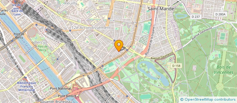 localisation de l'entreprise COTTON GREEN  PARIS