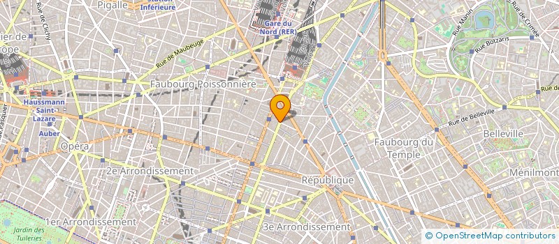 localisation de l'entreprise COTTON STUDIO  PARIS