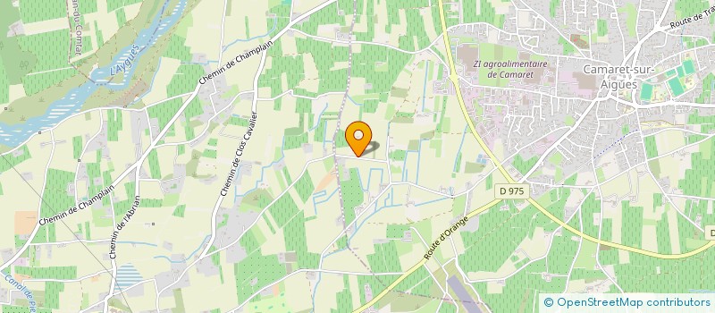 localisation de l'entreprise COTTONE M2 O  CAMARET-SUR-AIGUES