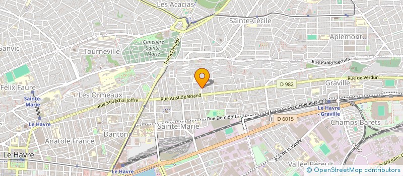 localisation de l'entreprise COTTONWIZ  LE HAVRE