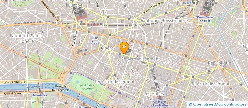 localisation de l'entreprise COTY  PARIS