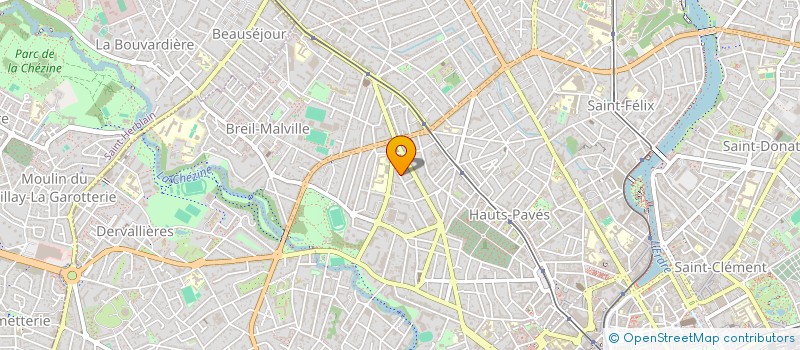 localisation de l'entreprise COTY AB  NANTES