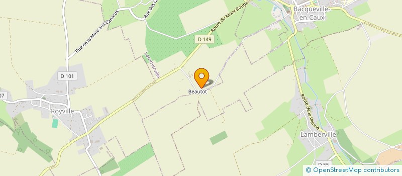 localisation de l'entreprise COTY ET CIE  LAMMERVILLE