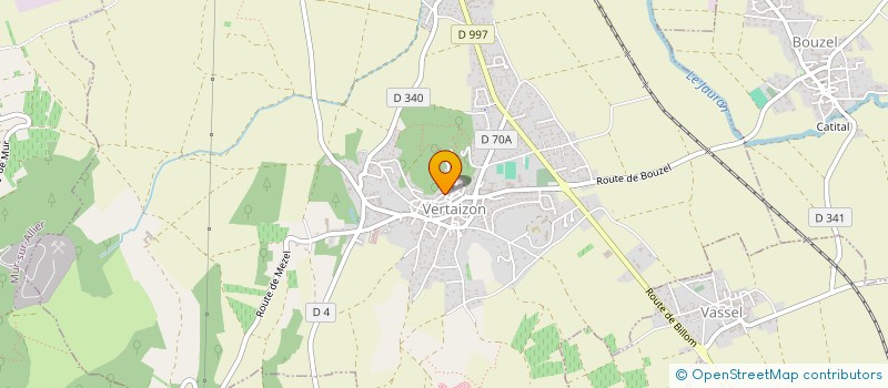 localisation de l'entreprise COUASNON CONSULTING & TRAINING  VERTAIZON