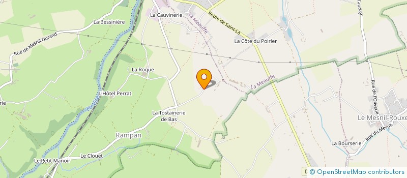 localisation de l'entreprise COUBES  RAMPAN