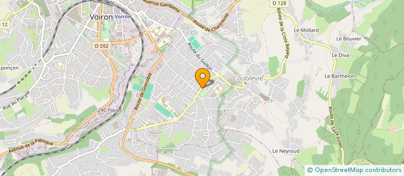 localisation de l'entreprise COUBLIMMO  COUBLEVIE