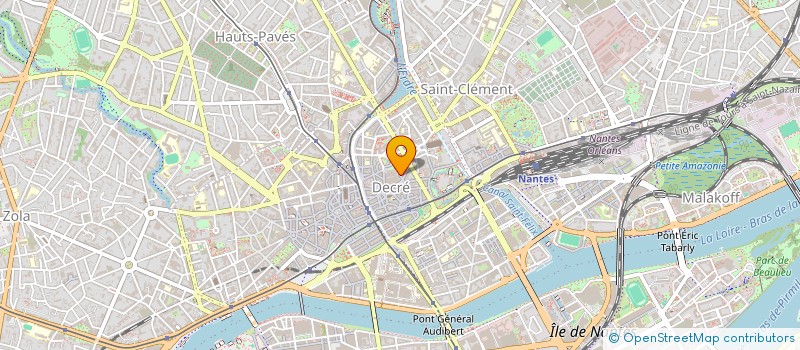 localisation de l'entreprise COUCH'TARD à NANTES