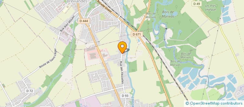 localisation de l'entreprise COUCHE AGRI SOLAIRE  BUCHERES