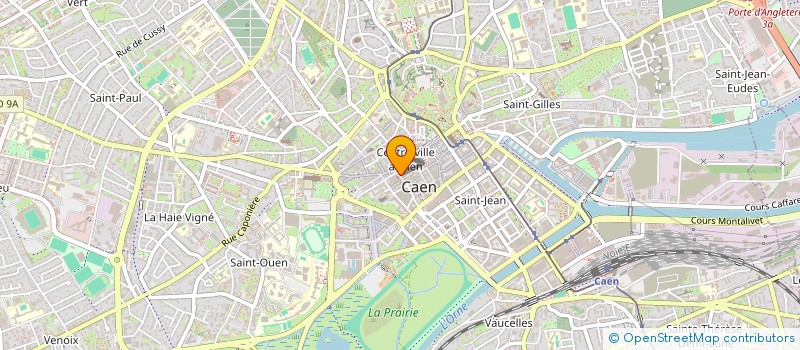 localisation de l'entreprise COUCHTING à CAEN