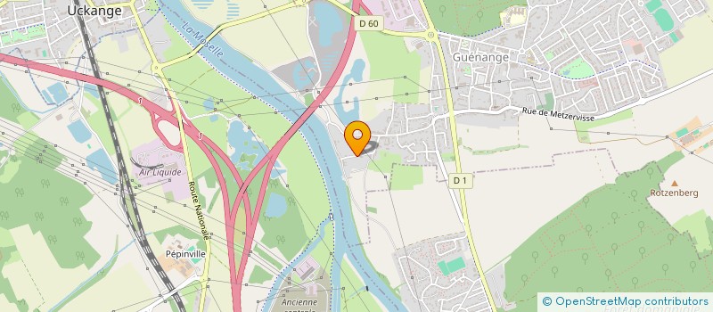 localisation de l'entreprise COUCOU COOKIES  GUENANGE