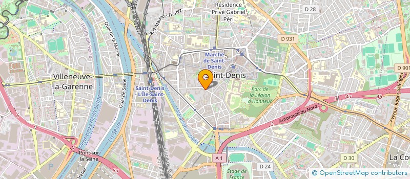 localisation de l'entreprise COUCOU HOME  SAINT-DENIS