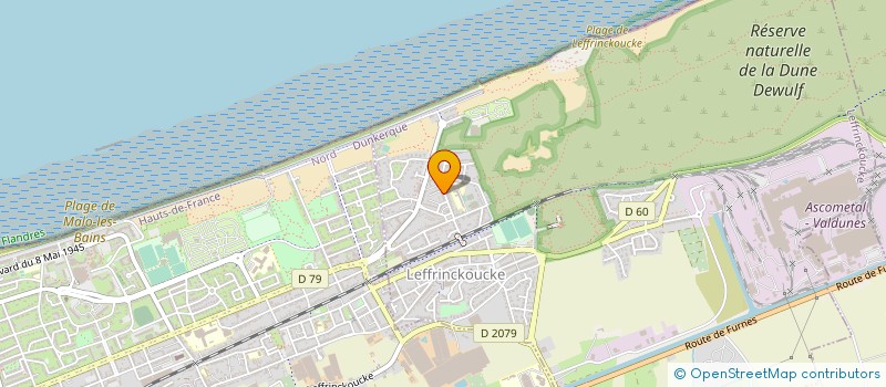 localisation de l'entreprise COUCOUPATCH  LEFFRINCKOUCKE