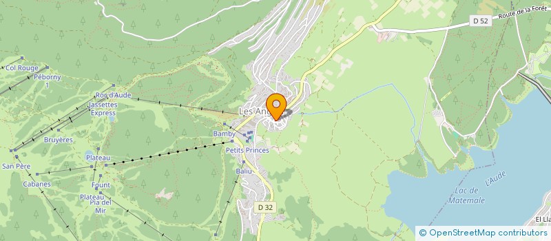 localisation de l'entreprise COUDE  FORMIGUERES