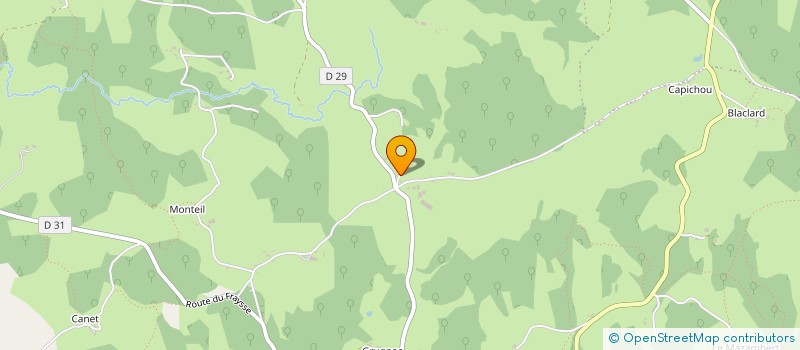 localisation de l'entreprise COUDERC  SOUSCEYRAC-EN-QUERCY