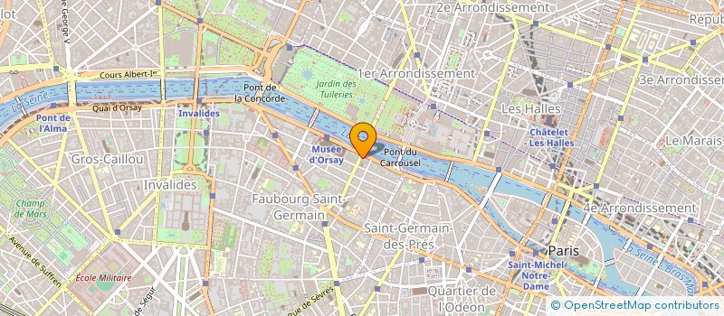 localisation de l'entreprise COUDERC BARRAU RESTAURATION  PARIS