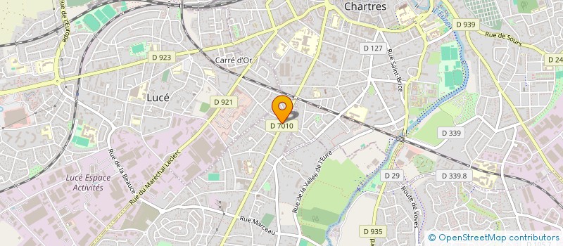 localisation de l'entreprise COUDRAY ENERGIES à CHARTRES