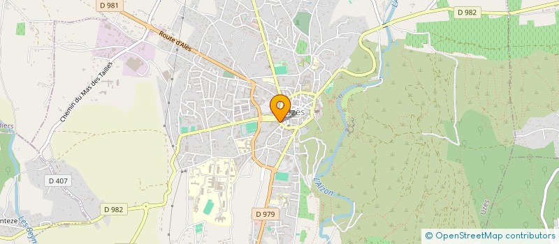 localisation de l'entreprise COUDURIER-CHAMSKI-LAFONT-RAMACKERS  UZES