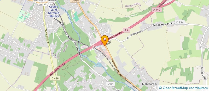 localisation de l'entreprise COUDYS à COUILLY-PONT-AUX-DAMES