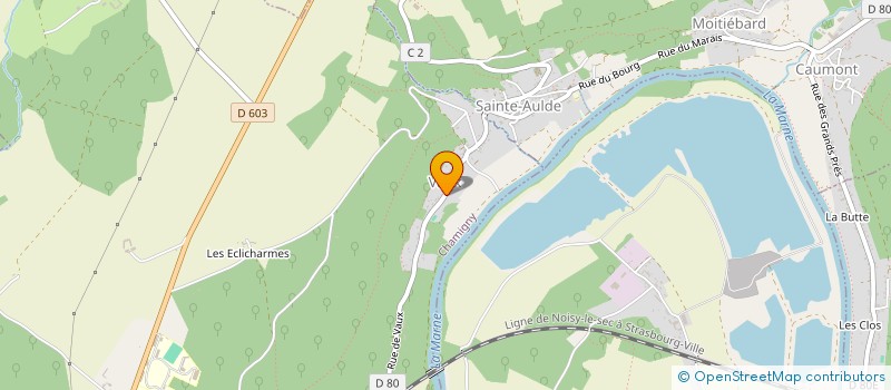 localisation de l'entreprise COUE - MONTE & PERE  CHAMIGNY