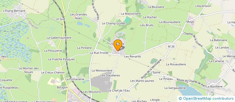 localisation de l'entreprise COUERON TRIATHLON à COUERON