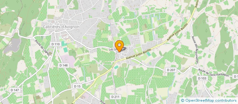 localisation de l'entreprise COUETTE & CO à GORDES