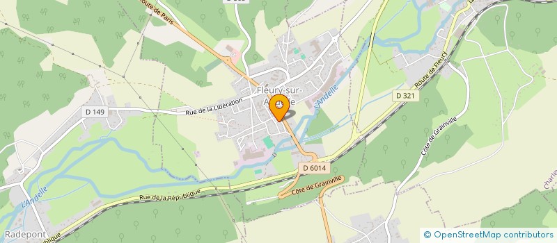 localisation de l'entreprise COUETTE COP'S à FLEURY-SUR-ANDELLE