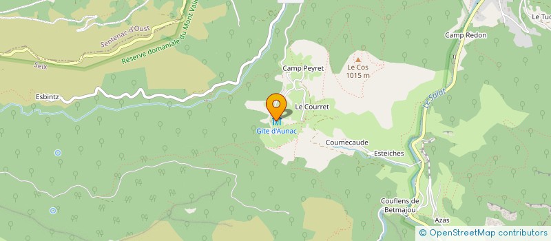 localisation de l'entreprise COUFLENS-SALAU DEMAIN à COUFLENS