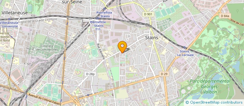 localisation de l'entreprise COUGHT  STAINS