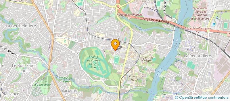 localisation de l'entreprise COUGNAUD BEN YAHMED  NANTES